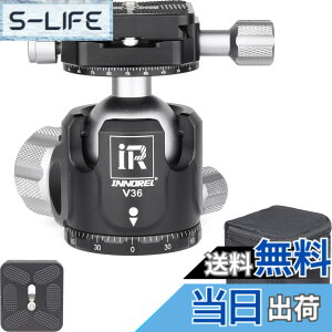 �y���������zINNOREL ���R�_�� �{�[���_�� �����_�� V�V���[�Y ��d�S �ω׏d�ő�20/25/30kg �{�[���w�b�h���a 36mm ���� CNC �A���~���� �O�r ��r ��჌�t �B�e DSLR �r�f�I�J�����p 360�x��] �p�m