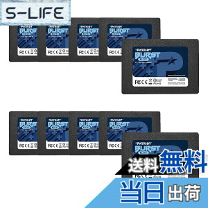�y���������zPatriot Burst Elite Solid State Drive SSD 2.5 �T�C�Y�F480GB 10 Pack
