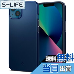 �y���������zSpigen iPhone 13 mini �p Thin Fit �F�F�l�C�r�[�E�u���[�A�T�C�Y�FiPhone13 mini