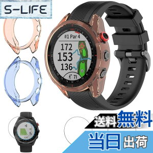�y���������zFIVOF2���ی�P�[�X+2���t���ی�t�B�����Ή�Garmin(�K�[�~��) Approach S62��p�P�[�X �K�[�~�� Approach S62 �J�o�[ �\�t�g TPU�ގ� �҂�����Ή� �C�菝�h�~ �y�� �h�Ռ� Garmin Approach S62 