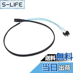 �y���������zCablecc�����~�jSASSFF-8087�z�X�g����4SATA7�s���^�[�Q�b�g�n�[�h�f�B�X�N6Gbps�f�[�^�T�[�o�[RAID�P�[�u��100CM �T�C�Y�F100CM