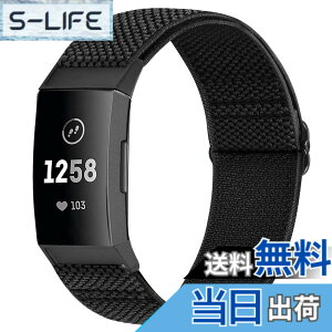 �y���������zRunostrich �R���p�`�u�� Fitbit Charge 4 / Fitbit Charge 3 / Charge 3 SE �i�C�����e���X�|�[�c�o���h�����p�X�g���b�`�o���h �X�g���b�v �F�F�u���b�N