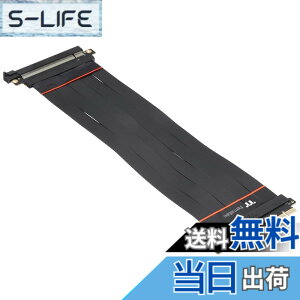 �y���������zPCI Express Extender Cable PCI-E4.0�V���[�Y �F�F�u���b�N�A�T�C�Y�F30 cm