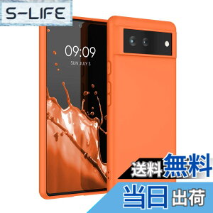 �y���������zkwmobile �X�}�z�P�[�X Google Pixel 6�Ή� �P�[�X - �ϏՌ� ����~�� �\�t�g TPU �V���R�� - ���F �F�F�t���[�e�B�[ �I�����W