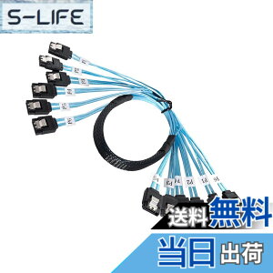 �y���������zCablecc ���� 6 SATA 7pin ���� 6 SATA 7pin �^�[�Q�b�g SSD �n�[�h�f�B�X�N 6Gbps �f�[�^�T�[�o�[ Raid �P�[�u�� �F�F�u���[ 6xSATA