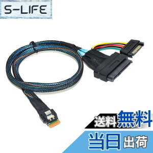 �y���������zCablecc PCI-E 3.0 4.0 ���� NGFF & SFF-8654 �X�������C�� SAS �J�[�h �A�_�v�^�[�ƃ��C���{�[�h SSD �p�� U.2 U2 SFF-8639 NVME PCIe SSD �P�[�u�� �F�F�u���b�N SFF-8654 - NGFF�A�_�v�^�[�B