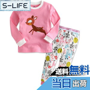�y���������z[Vaenait Baby] 12����-12�� �L�b�Y �q�� �x�r�[ �����L�����N�^�[ �� ��100% ���[���E�F�A ���� �p�W���} �Q�Ԓ� �㉺�Z�b�g Cotton sleepwear �F�FA04-Mini Bambi�A�T�C�Y�F120