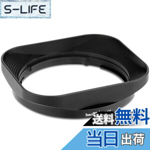 �y���������zHaoge LH-X33 �o���l�b�g���^���X�N�G�A�����Y�t�[�h�V�F�[�h for XF16-50mm F2.8-4.8 R LM WR Fuji Fujinon XF 33mm/F1.4,23mm F1.4 R LM WR (58MM �o�[�W����2)�����Y �F�FBlack (Not with Metal Front Cap)
