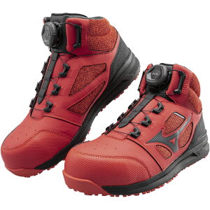 �y���������zMIZUNO(�~�Y�m) �����Y ���S�C �I�[���}�C�e�B LS273M BOA���[�N�V���[�Y �F�F���b�h/�u���b�N�A�T�C�Y�F25.5 cm 3E