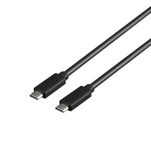 �y���������z�o�b�t�@���[ BUFFALO USB4Gen3x2�Ή��P�[�u�� Type-CtoC 0.8m �u���b�N �y iPhone 17 / iPhone 17e / 17 pro ����m�F�ς� �z BSUCC4P5A08BK/N �F�F�u���b�N�A�T�C�Y�F0.8m