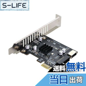 �y���������zcablecc 5Gbps Type-E USB 3.1 �t�����g�p�l���\�P�b�g& USB 2.0����PCI-E 1X Express�J�[�hVL805�A�_�v�^�[ �}�U�[�{�[�h�p BLACK PCI-E CARD �F�FBLACK PCI-E CARD