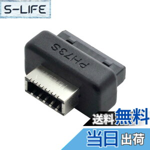 �y���������zcablecc �I�[�o�[���[���h USB 3.1 �t�����g�p�l���\�P�b�g �L�[ A Type-E - USB 3.0 20�s�� �w�b�_�[ �I�X�����A�_�v�^�[ �F�FBLACK 1PC ADAPTER-USB3.1