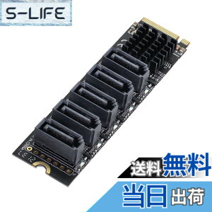 �y���������zCablecc NGFF �L�[ B+M ���� SATA 3.0 6Gbps 5�|�[�g �A�_�v�^�[ �R���o�[�^�[ �|�[�g JMB575 2280 �F�FBlack M-key to 5 SATA