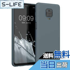 �y���������zkwmobile �X�}�z�P�[�X Xiaomi Redmi Note 9S / 9 Pro / 9 Pro Max�Ή� �P�[�X - �ɔ� TPU �V���R�� �}�C�N���t�@�C�o�[ ���F �F�F�_�[�N �X���[�g�A�T�C�Y�FRedmi Note 9S / 9 Pro / 9 Pro Max