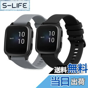 �y���������zkwmobile 2x �����o���h Garmin Venu Sq Music/Sq�Ή� �x���g - �V���R���o���h �\�t�g TPU �ϋv�� ���F/�O���[ �F�F���F / �O���[�A�T�C�Y�FL