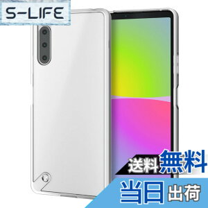 �y���������z�G���R�� Xperia 10 IV (SO-52C SOG07 A202SO) �P�[�X �J�o�[ �n�C�u���b�h �ϏՌ� �F�F�V���L�[�N���A