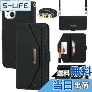 �y���������zCross pattern Wallet leather case for iPhone13 Mini �F�F����t��-�u���b�N�A�T�C�Y�FiPhone 13 Mini