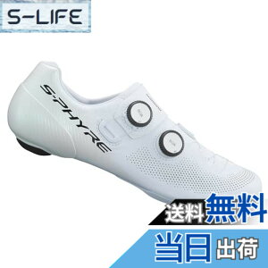 �y���������z�V�}�m(SHIMANO) �T�C�N�����O�V���[�Y SH-RC903 S-PHYRE �F�F�z���C�g�A�T�C�Y�F24.5~25.0 cm
