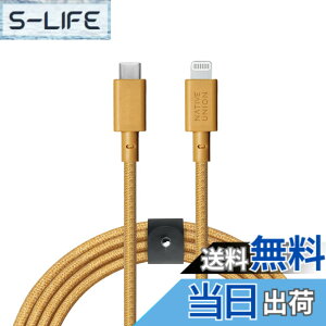 �y���������zNative Union Belt Cable XL - 10ft USB-C to Lightning �F�FKraft�A�T�C�Y�F10 feet