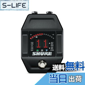 �y���������zSHURE GLX-D16+ / 6+ �M�^�[�y�_���E���C�����X�V�X�e�� �M�^�[/�x�[�X ���C�����X�� ���� 2.4GHz �ȒP�E����ڑ��y�������K�i�z