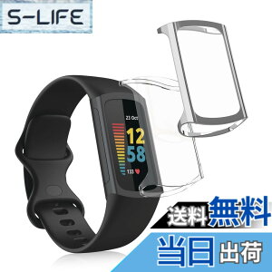 �y���������zkwmobile 2x �P�[�X Fitbit Charge 6 / Charge 5�Ή� �J�o�[ - �t���J�o�[ �V���R�� �ϏՌ� �S�̕ی� ����/���F �F�F���� / �V���o�[