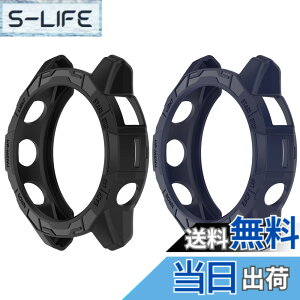�y���������zSHEAWA for Garmin�K�[�~�� Fenix 7X Pro �P�[�X �J�o�[ �ی�P�[�X �݊��i Epix Pro 51mm TPU�S�� �ی�J�o�[ �ϏՌ� �A�N�Z�T���[ �F�F�u���b�N+�~�b�h�i�C�g�u���[