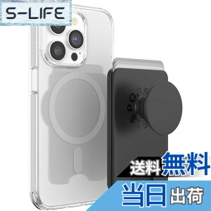 �y���������zPopSockets Japan - �|�b�v�\�P�b�c �W���p�� PopWallet+ MagSafe Black �A�_�v�^�[�����O�t�� �`���R�[�� �u���b�N MagSafe �|�b�v�E�H���b�g+�X�}�z�O���b�v&�E�H���b�g �X�^���h�t���J�[�h