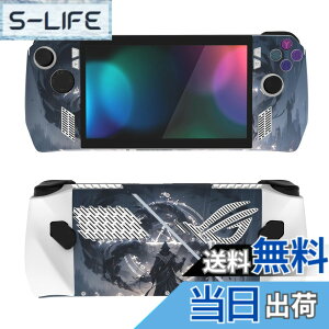 �y���������zPlayVital ROG Ally���f���ɑΉ��p�J�X�^���ی�X�e�b�J�[�V�[���AROG Ally�n���h�w���h�Q�[�~���O�R���\�[���ɑΉ��p�J�X�^���r�j�[���X�e�b�J�[�X�L�� �F�F���[���L���X�^�[