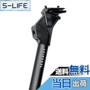 �y���������zREDSHIFT ShockStop Suspension Seatpost for Bicycles, Shock-Absorber Bike Seat Post for Road, Gravel, Hybrid, and E-Bikes �F�F�u���b�N�A�T�C�Y�F31.6mm Dia x 350mm Length