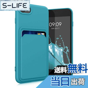 �y���������zkwmobile �X�}�z�P�[�X Apple iPhone SE (2022/2020) / 8 / 7�Ή� �P�[�X -�J�[�h�z���_�[�t�� �\�t�g TPU �V���R�� ���F �F�F���C�g�u���[�}�b�g�A�T�C�Y�FiPhone SE (2022) / SE (2020) / iPhone 8 / 7
