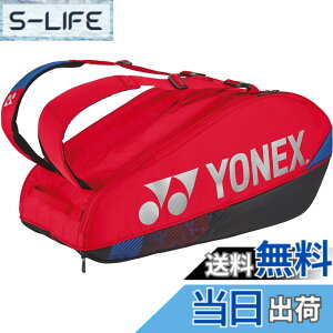 �y���������z���l�b�N�X(YONEX) �e�j�X �o�b�O ���P�b�g�o�b�O6 �e�j�X���P�b�g6�{���[�\ BAG2402R �F�F�X�J�[���b�g�A�T�C�Y�F��78x���s��28x����36cm