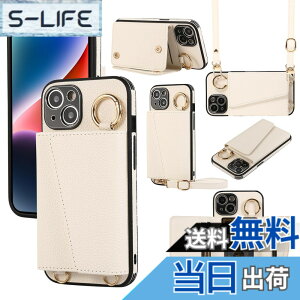 �y���������zXKringCKPTcs Wallet Case for iPhone 13 �F�F�z���C�g�A�T�C�Y�FiPhone 13