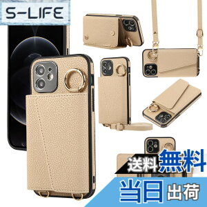 �y���������zXKringCKPTcs Wallet Case for iPhone 12 �F�F�J�[�L�A�T�C�Y�FiPhone 12