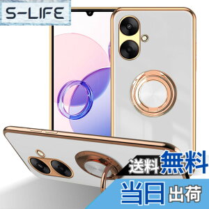�y���������zLuFiYa �P�[�X �����O�t�� �J�o�[ TPU�f�� �X�^���h�@ �X�}�z�P�[�X �y�� �ϏՌ� ���� �C�菝�h�~ �����h�~ �ԍڃz���_�[ 360°��] �P�[�X �F�F�z���C�g�A�T�C�Y�FXiaomi Redmi 13C 5G