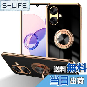 �y���������zLuFiYa �P�[�X �����O�t�� �J�o�[ TPU�f�� �X�^���h�@ �X�}�z�P�[�X �y�� �ϏՌ� ���� �C�菝�h�~ �����h�~ �ԍڃz���_�[ 360°��] �P�[�X �F�F�u���b�N�A�T�C�Y�FXiaomi Redmi 13C 5G