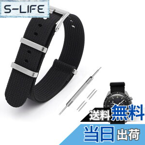 �y���������z[Jumpsunfun] 20mm ���v�o���h for Omega X Swatch Speedmaster MoonSwatch �I���K�ƃX�E�H�b�` �X�s�[�h�}�X�^�[ ���[���X�E�H�b�`�p �~���^���[�i�C�������v�x���g �F�F�u���b�N
