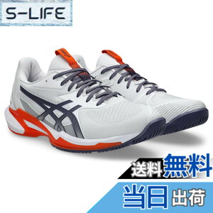 �y���������zasics(�A�V�b�N�X) �����Y �e�j�X�V���[�YSOLUTION SPEED FF 3 �F�F103(�z���C�g/�O���C�b�V���p�[�v��)�A�T�C�Y�F25.0 cm 2E