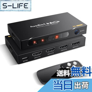 �y���������z�ؑ֊� 4K 60Hz HDMI Switch 3 in 1 HDMI �ؑ֊� �Z���N�^�[ 3����1�o�� 5 Port 4 in 1 5 ���� 1 �o�� �F�F�u���b�N�A�T�C�Y�F5����1�o��
