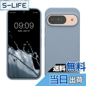 �y���������zkwmobile �X�}�z�P�[�X Google Pixel 9�Ή� �P�[�X - Google Pixel 9 Pro�Ή� �P�[�X - �V���R�� �J�o�[ �ϏՌ� ���h�~ �T���T�� ���C�g�u���[�}�b�g �F�F���C�g�u���[�}�b�g�A�T�C�Y�FPixel 9 
