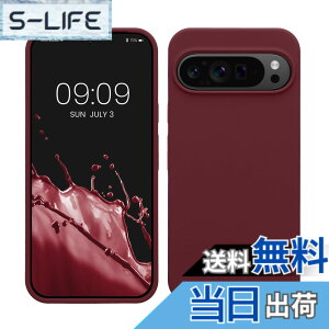 �y���������zkwmobile �X�}�z�P�[�X Google Pixel �Ή� �P�[�X - TPU ���L�b�h �V���R�� �J�o�[ - �ϏՌ� ���h�~ �T���T�� Case �F�F�{���h�[�o�C�I���b�g�A�T�C�Y�FPixel 9 Pro XL