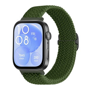 �y���������z[KeeFos] �o���h Huawei(�t�@�[�E�F�C) Watch Fit 5 Pro/5/4 Pro/Fit 4/Fit 3 �Ή� �����o���h �i�C�����f�� �ւ��x���g �݊��� �L�k�� �T�C�Y���� �҂݃u���X���b�g �ʋC�� �_�炵 �F�F�O���[