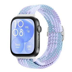 �y���������z[KeeFos] �o���h Huawei(�t�@�[�E�F�C) Watch Fit 5 Pro/5/4 Pro/Fit 4/Fit 3 �Ή� �����o���h �i�C�����f�� �ւ��x���g �݊��� �L�k�� �T�C�Y���� �҂݃u���X���b�g �ʋC�� �_�炵�� �X�|�[ �F