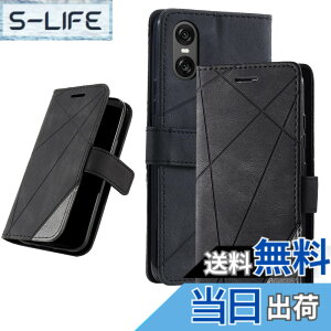 �y���������zUnivoColors �蒠�^�P�[�X �J�[�h���[ �X�^���h�@�\(JP 33) �F�F�u���b�N�A�T�C�Y�FSony Xperia 10 VI/SO-52E/SOG14