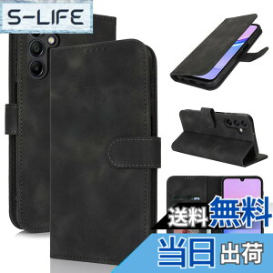 �y���������zSZBQBfg for Galaxy leather case �F�F�u���b�N�A�T�C�Y�FGalaxy A15 5G