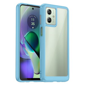 �y���������zKeeFos �P�[�X �ی�P�[�X TPU+PC ���� ���΂ݖh�~ �X�}�z�P�[�X �ϏՌ� �ČRMIL�K�i �����h�~ �J�o�[ �y�� ���^ �_�炩�� �ی�J�o�[ �F�F�u���[�A�T�C�Y�FMotorola Moto G64 5G/Moto G64Y 5G