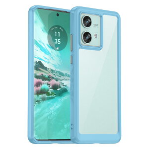�y���������zKeeFos �P�[�X �ی�P�[�X TPU+PC ���� ���΂ݖh�~ �X�}�z�P�[�X �ϏՌ� �ČRMIL�K�i �����h�~ �J�o�[ �y�� ���^ �_�炩�� �ی�J�o�[ �F�F�u���[�A�T�C�Y�FMotorola Edge 40 Neo