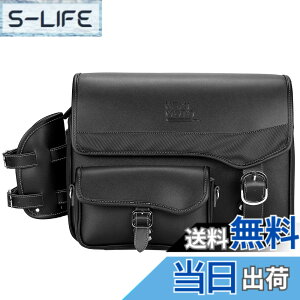 �y���������zKEMIMOTO �T�C�h�o�b�O �o�C�N�p �T�h���o�b�O �o�b�N �h���� �h�� �h�����N�z���_�[�t�� �������[ �u���b�N 5L/9L/10L/15L/20L �F�FBlack�A�T�C�Y�F15L�i�e�q���j