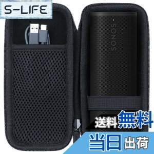 �y���������zLebakort���[�P�[�X�ƌ݊����̂���Sonos �\�m�X Roam SL/Sonos Roam �\�m�X ���[�� Portable Speaker �|�[�^�u���X�s�[�J�[ �F�F�u���b�N �P�[�X