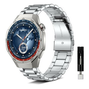 �y���������z[KeeFos] 22mm �o���h Huawei Watch GT5 Pro 46mm/Huawei Watch GT5 46mm/Watch GT4 46mm/Watch 4 46mm/Watch 4 Pro 48mm/Watch GT 3 �Ή� �����o���h �X�e�����X �E�H�b�`�o���h �����o���h �����ȒP �����������