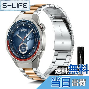 �y���������z[KeeFos] 22mm �o���h Huawei Watch GT5 Pro 46mm/Huawei Watch GT5 46mm/Watch GT4 46mm/Watch 4 46mm/Watch 4 Pro 48mm/Watch GT 3 �Ή� �����o���h �X�e�����X �E�H�b�`�o���h �����o���h �����ȒP �� �F�F�V���o